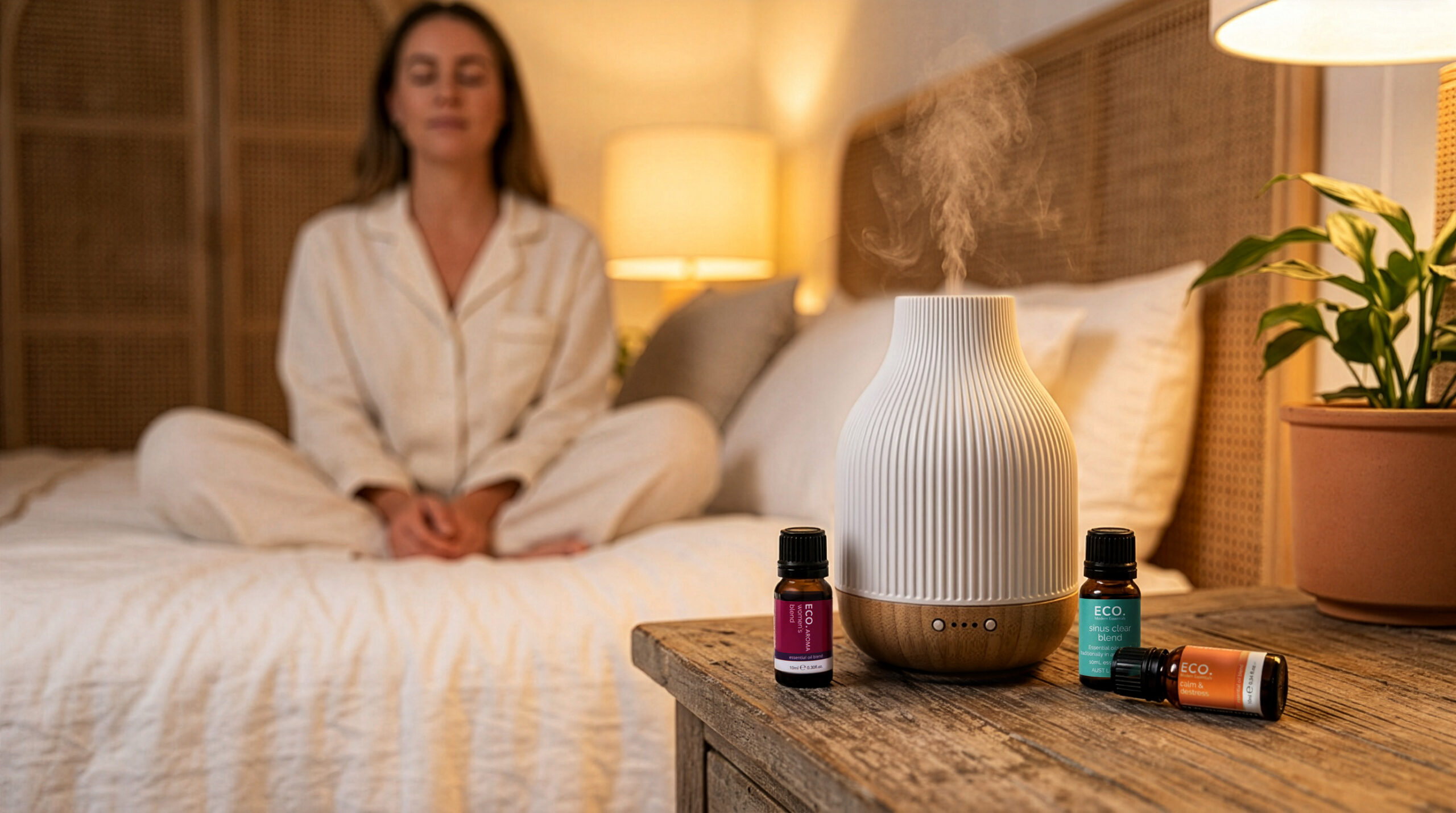 I Started Diffusing Essential Oils Before Bed — Here’s What Actually Happened